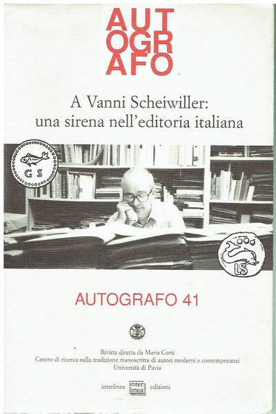 A Vanni Scheiwiller: una sirena nell'editoria italiana