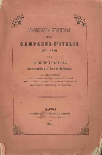 Considerazioni strategiche sulla campagna d'Italia del 1866