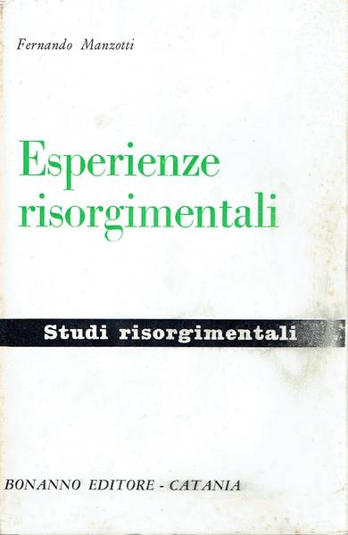 Esperienze risorgimentali