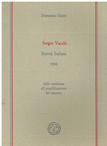 Sergio Vacchi : Sorrisi italiani 1986