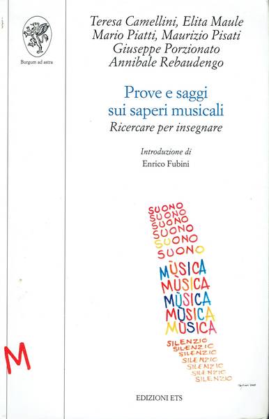 Prove e saggi sui saperi musicali : ricercare per insegnare