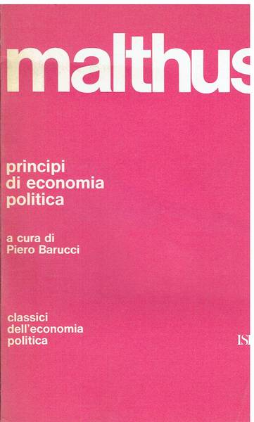 Introduzione ai "Principi di economia politica di Thomas Robert Malthus