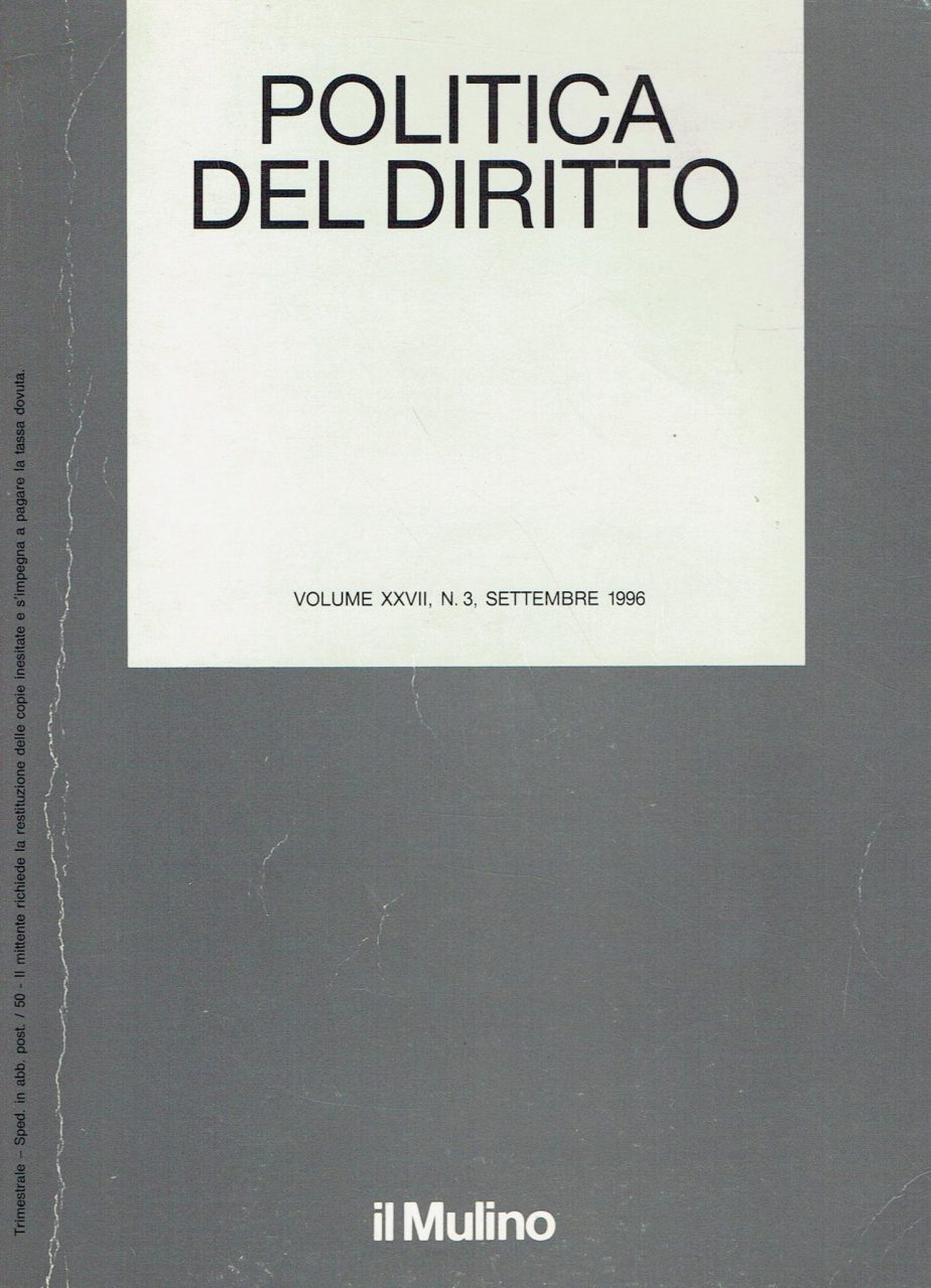 POlitica del diritto